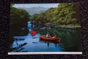 Ireland Postcard : Meeting of The Waters , and Old Weir Bridge , Killarney , Co. Kerry - A John Hinde Giant Postcard
