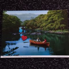 Ireland Postcard : Meeting of The Waters , and Old Weir Bridge , Killarney , Co. Kerry - A John Hinde Giant Postcard