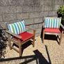 Garden Chairs With Cushions Image 2