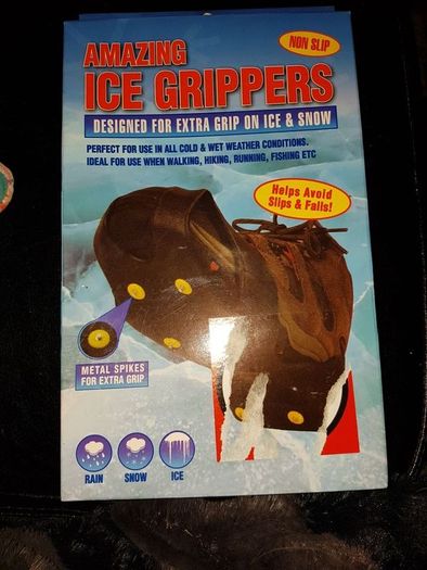 Ice grippers for shoes bnib