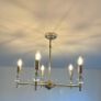 Two brass chandeliers Image 3
