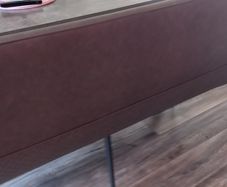kitchen table and chairs and bench