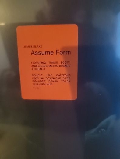 James Blake Assume form 2 vinyl
