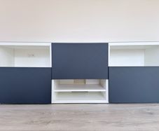 TV stand with doors
