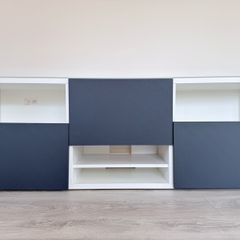 TV stand with doors
