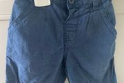 Next navy shorts 12-18 months