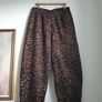 Allsaints Leopard Print Barrel Leg Jeans Size Uk 16 Image 9