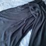 beachwear forever 21 black maxi skirt with side slits medium Image 4