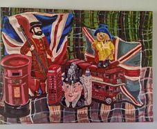 Original painting  London theme