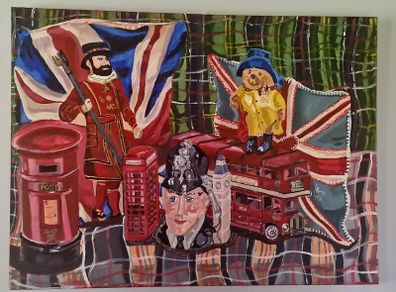 Original painting  London theme