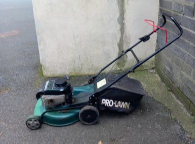 Petrol lawnmower