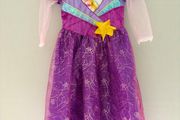 Girls Disney Rapunzel fancy dress costume