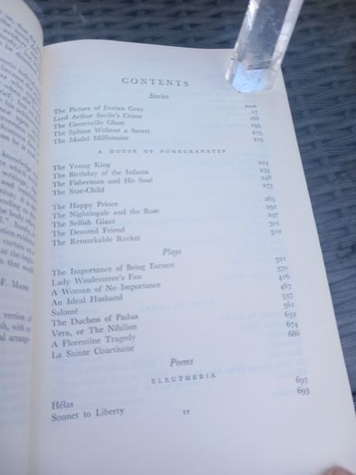 Oscar Wilde, hardback, 1963, Stories Plays Poems Essays. Post 8e D18