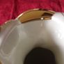 Vintage Italian Luxury Centerpiece Art Deco Lavishly Decorated Two Handled And Footed Vase And Bowl With Lid Made In Italy Image 10