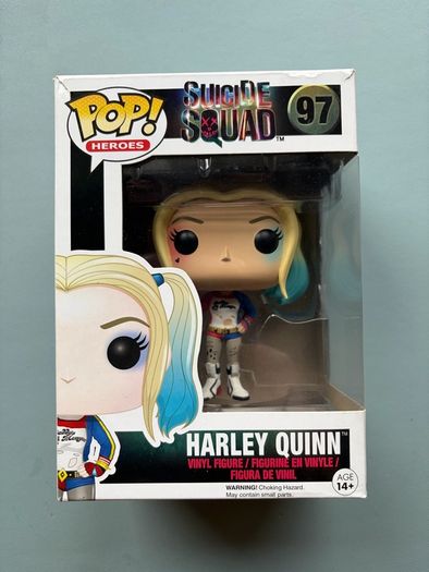 Funko Pop - Harley Quinn 97 - Marvel Suicide Squad - Vinyl Action Figure