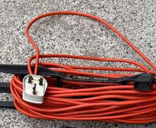 Black and decker 2 pin extension cable