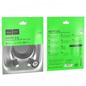 Hoco Us08 Hdtv 2.0 Male-to-male 4k Hdmi Cable 2m