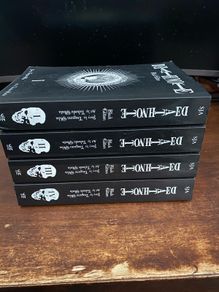 Death note black edition volume 1-4 english manga