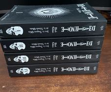 Death note black edition volume 1-4 english manga