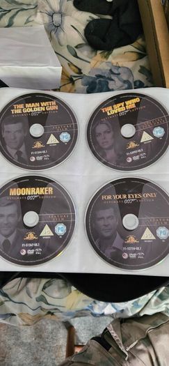 James Bond dvd complete collection