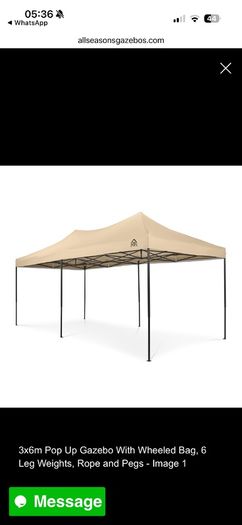 6 x 3 Metre Gazebo