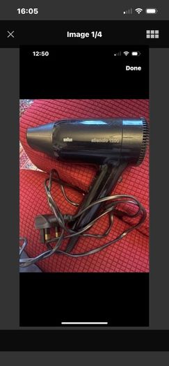 Braun Silencio hair dryer