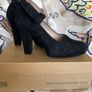 UNISA Suede Leather Court Heels Image 5
