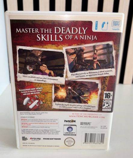 Tenchu Shadow Assassins Wii