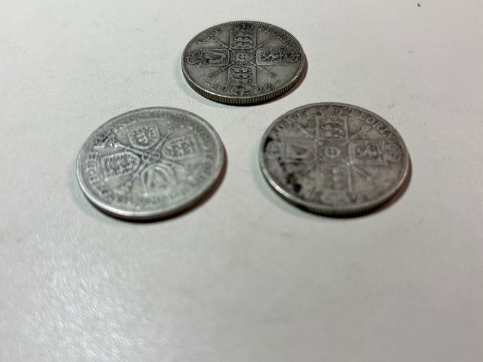 3 Uk Florins 1921/1922/1929