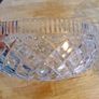 Large Vintage Waterford Crystal 10 inch Centerpiece Bowl Killeen Pattern Excellent Condition Image 2
