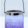 Alexandrite Neodymium Purple Glass Ice Effect Ice Bucket, Image 3