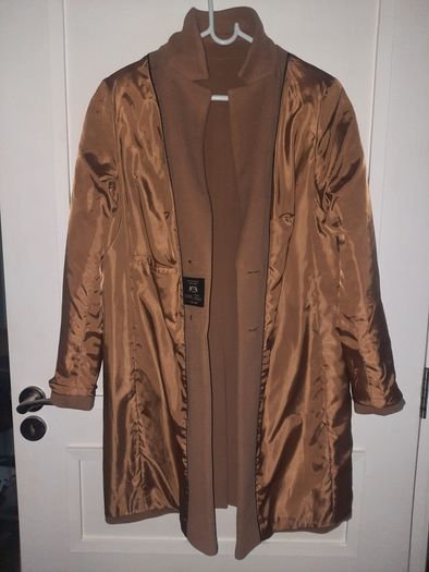Marks and Spencer 70% wool 10% cashmere 20% polyamide coat UK size 14 in excellent condition with no issues 91cm full length and 55cm armpit to armpit see last three photos for exact measurements FREE TRACKED POSTAGE INCLUDED