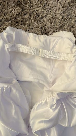 Handmade satin dress
