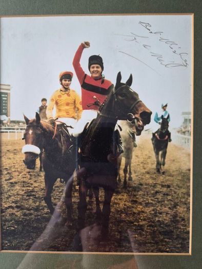 Signed Horse racing memorabilia Dawn Run Jonjo O'Neill