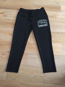 Brand New Victoria Secrets Pink Cut off Sweatpants XS
