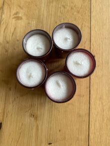 small candles x 5