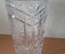Vintage Waterford crystal large vase - 11inchs tall