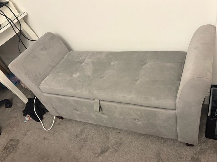 Storage Bench Bed End