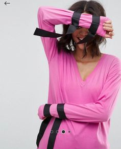 ASOS pink top new