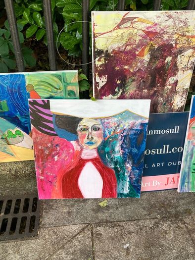 Original Irish Art Exhibition Stephens Green Dublin This Weekend