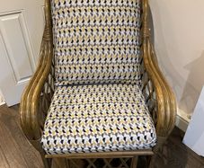 Bamboo armchairs