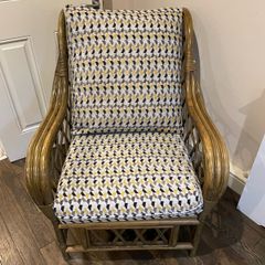 Bamboo armchairs