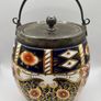 150 year old Davenport Imari Longport  Staffordshire biscuit ginger jar circa 1870s Image 2