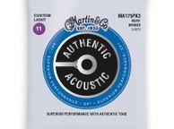 main image for ad Martin Acoustic Guitar Strings 11-52 MA175 80/20 Bronze