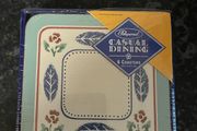 Brand New Vintage 6 Pimpernel Coasters