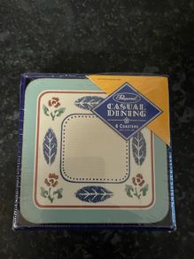 Brand New Vintage 6 Pimpernel Coasters