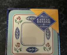 Brand New Vintage 6 Pimpernel Coasters