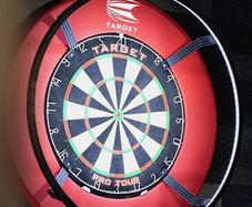 dart scorer and target dart light