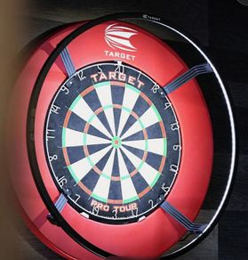 dart scorer and target dart light
