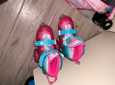 Girls Pink Roller Blades